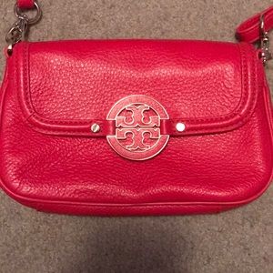 Pink Tory Burch Amanda Crossbody Purse